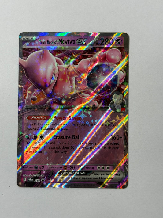Team Rocket‘s Mewtwo ex #216 NM