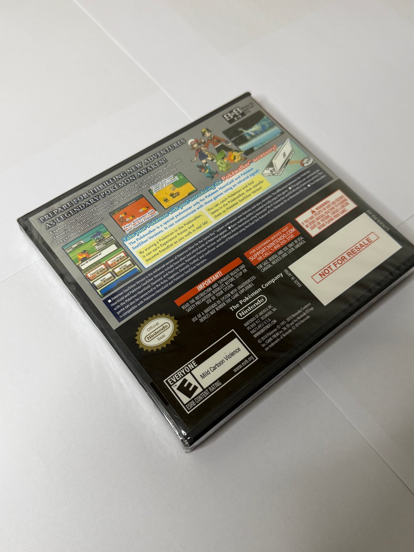 Pokémon Soulsilver Version New! (USA!) Authentic Nintendo DS
