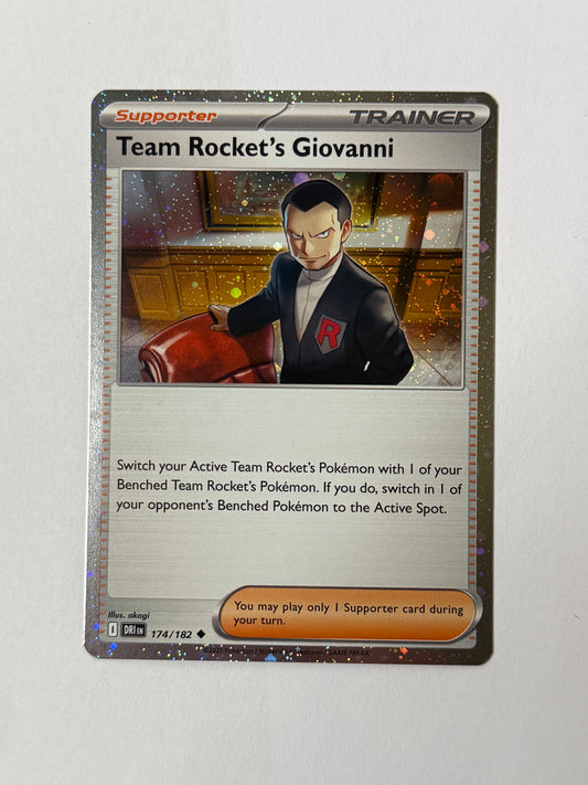 Team Rocket's Giovanni #174/182 NM