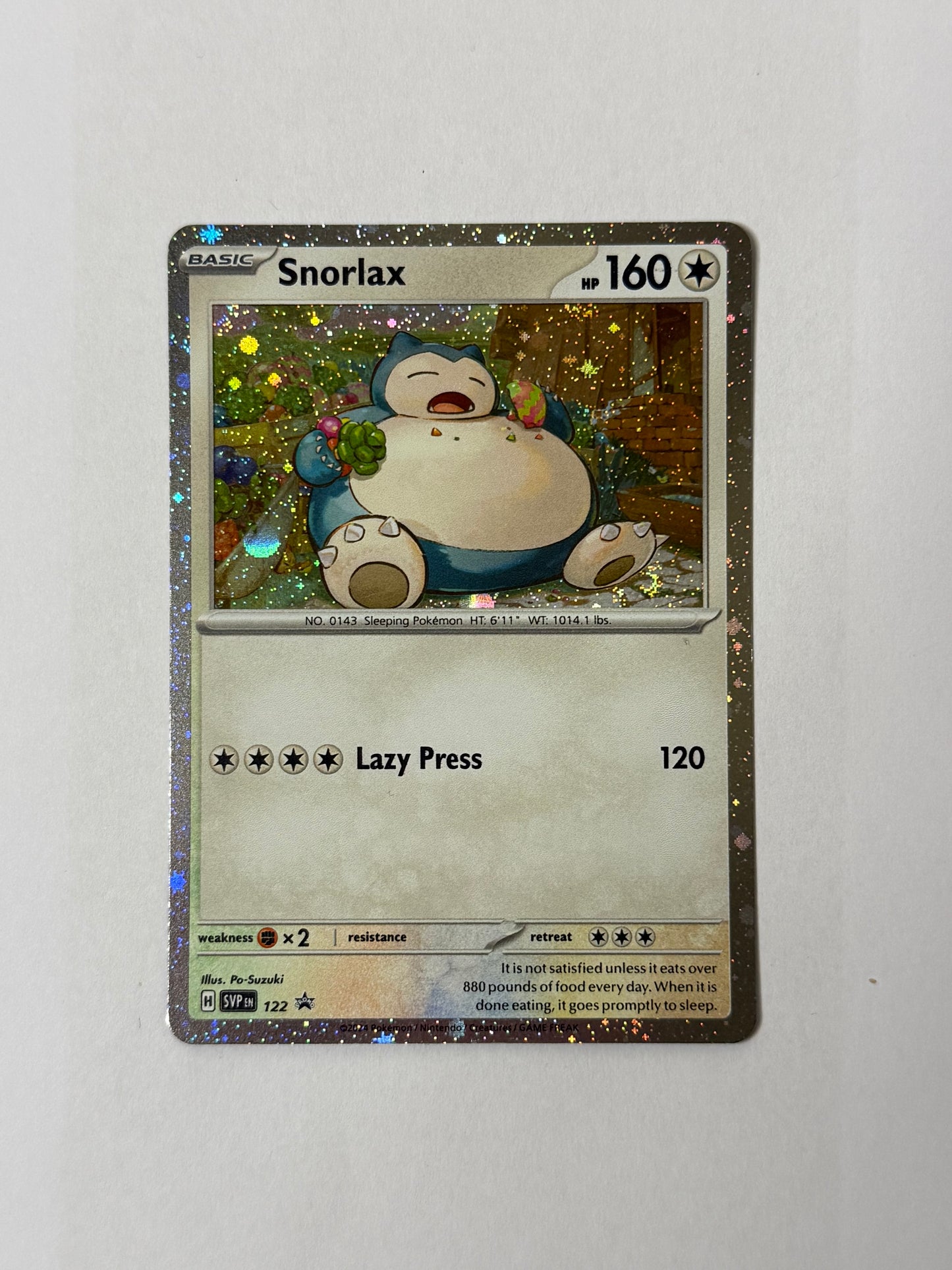 Snorlax #122 NM