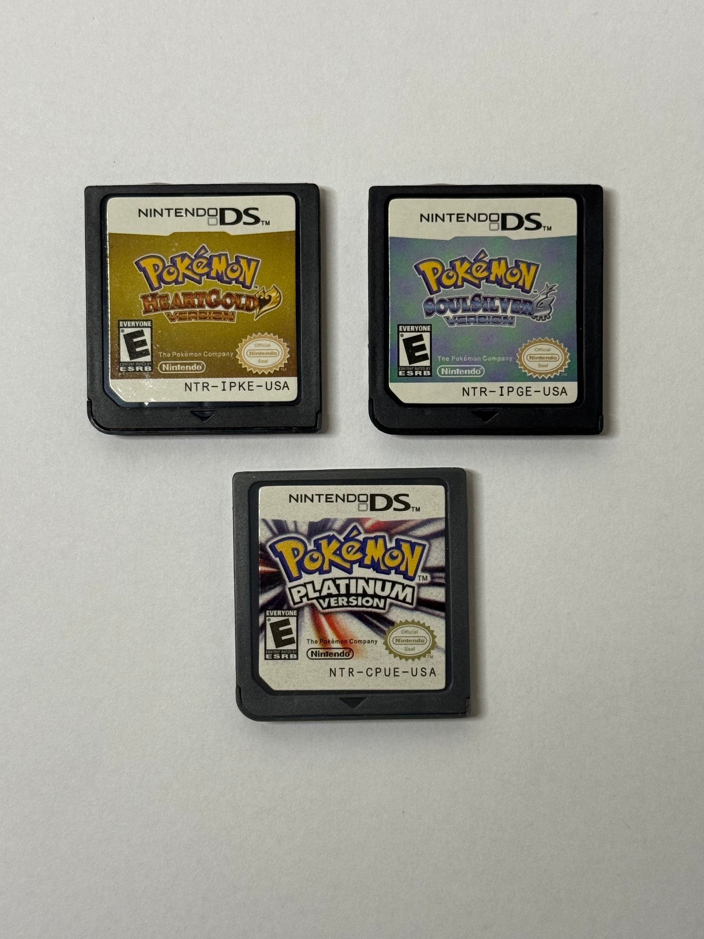 HeartGold + SoulSilver + Platinum Bundle 3 (NUR Module)