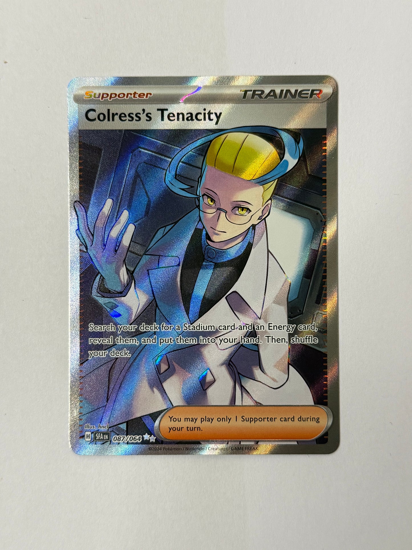 Colress's Tenacity #087/064 NM