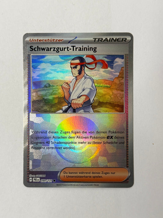 Schwarzgurt-Traning #099/131 NM PokeBall