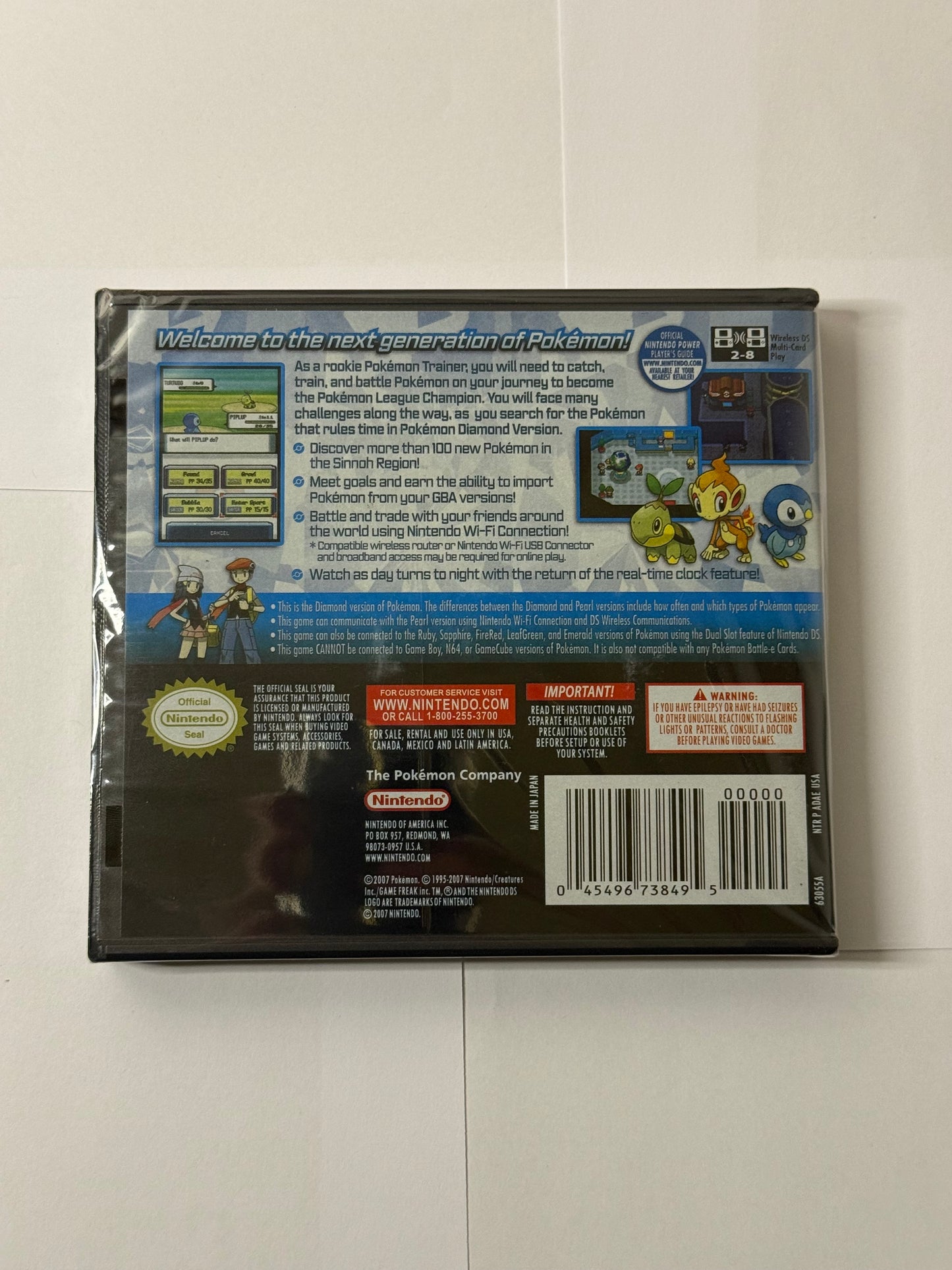 Pokémon Diamond Edition New! (USA!) Authentic Nintendo